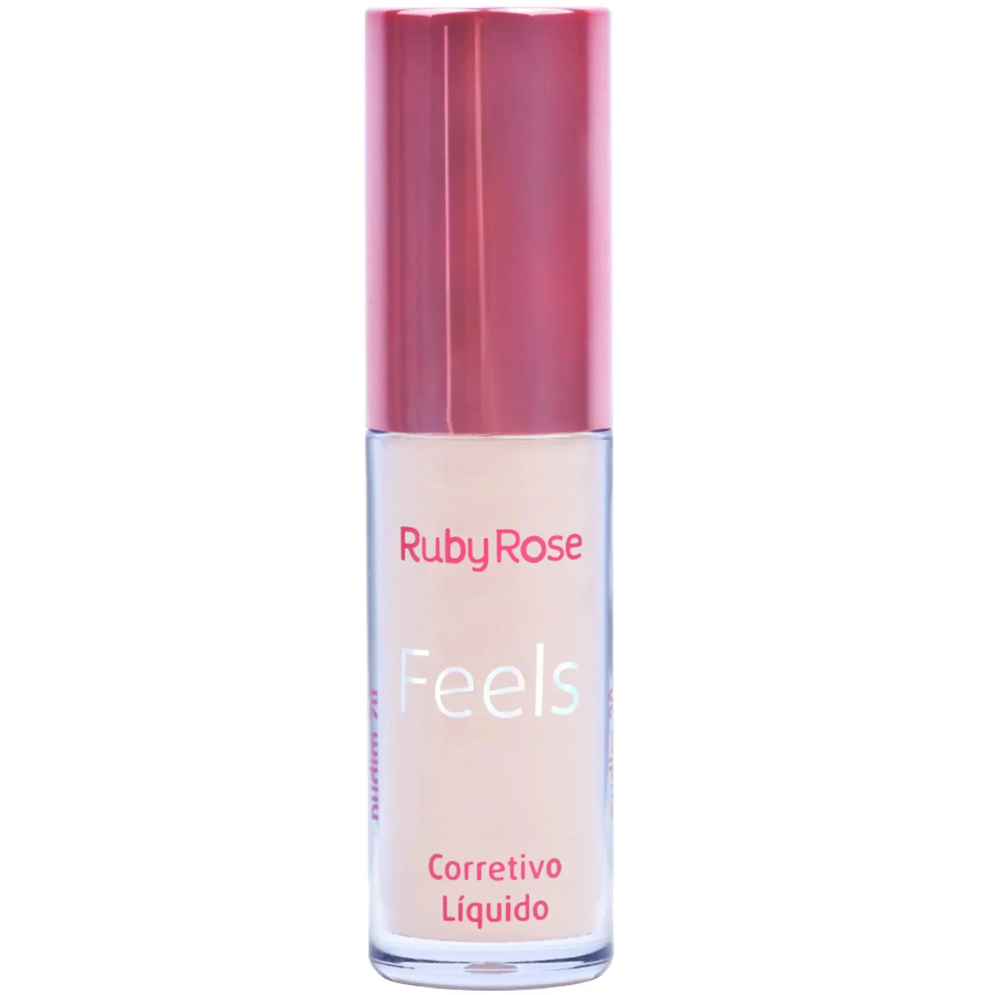 Ruby Rose Feels Liquid Concealer – High Coverage Corrector | Dark Circles & Imperfections | Lightweight Formula Pudim Flawless Cosmetic