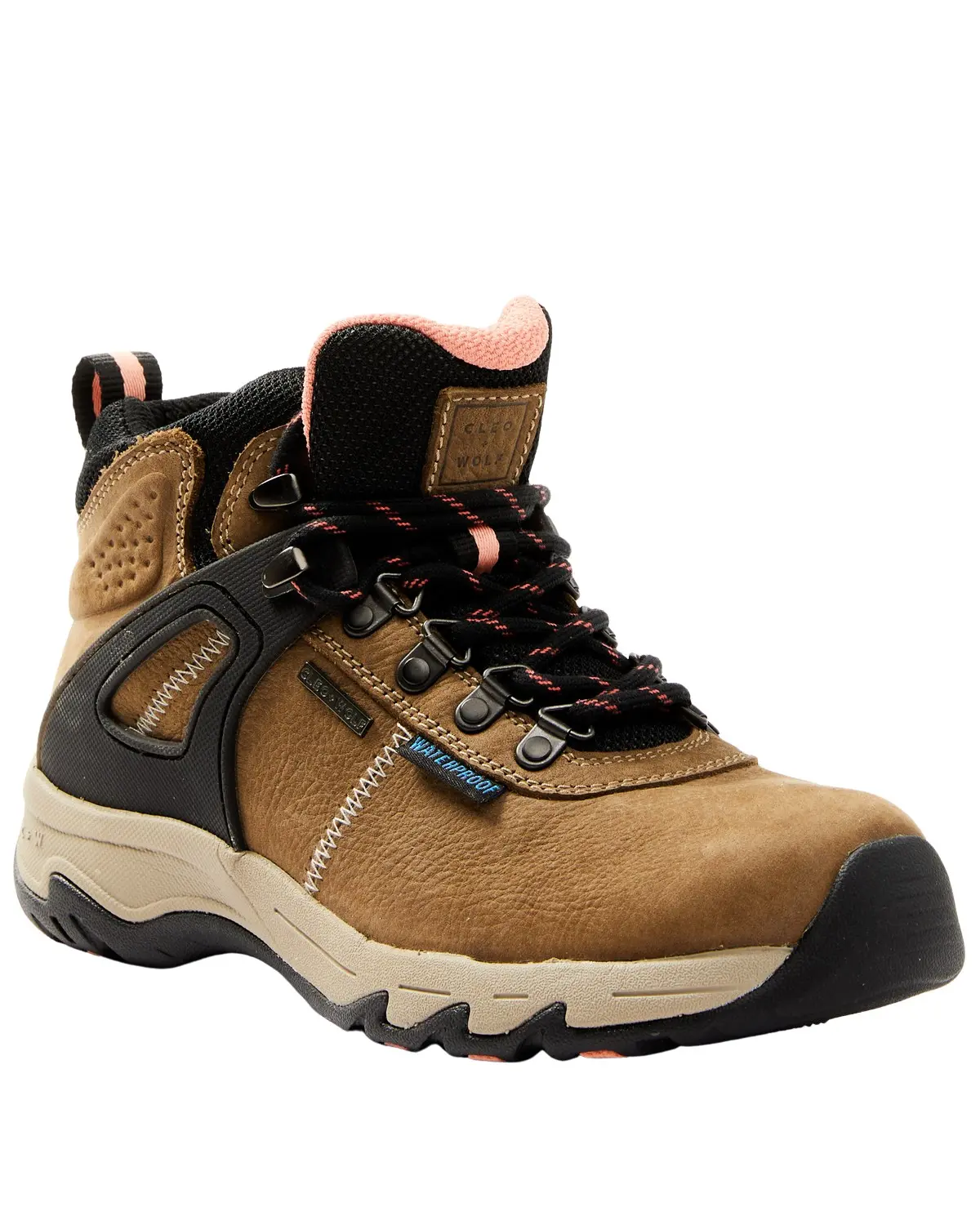 Cleo + Wolf Women's Women'S Talon Lace-Up Waterproof Hiking 3 Boot -Round - Bcwsp22p5