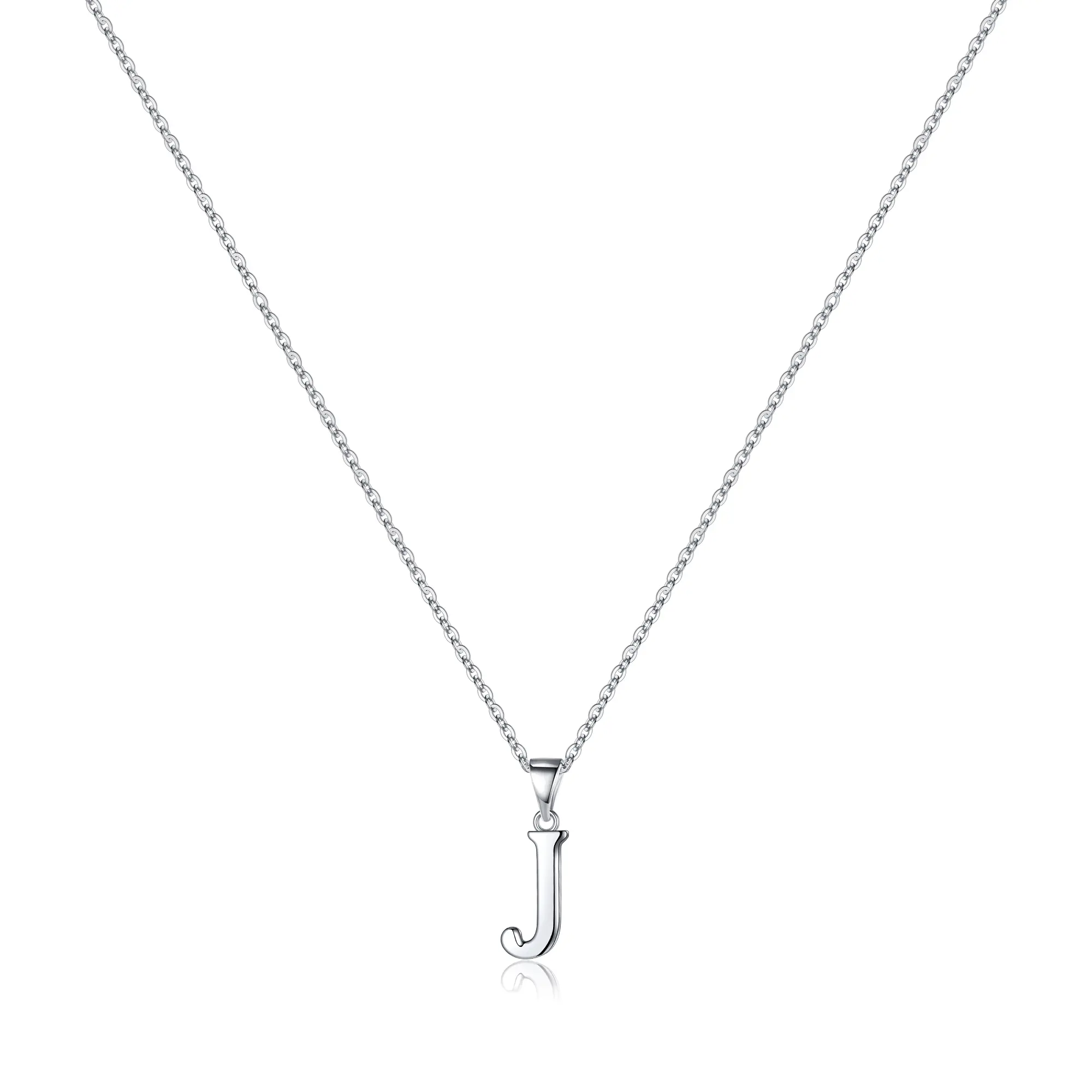 Turandoss S925 Sterling Silver Dainty Initial Pendant for Women, Hypoallergenic Adjustable Fine Chain, Romantic Love Gift for Girlfriend, GF Birthday Gift, Gf Gift, Romantic Gifts For Girlfriend