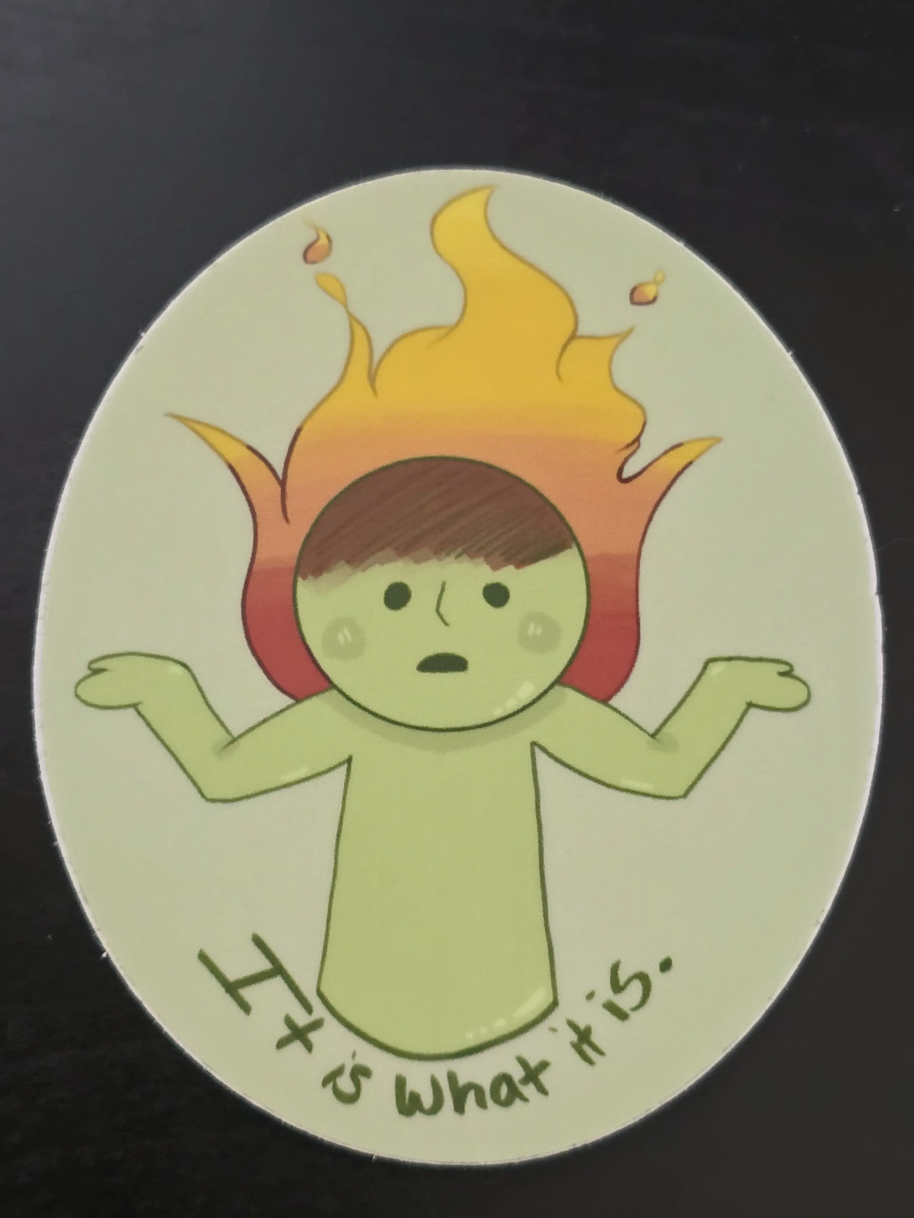Smiski Meme Sticker