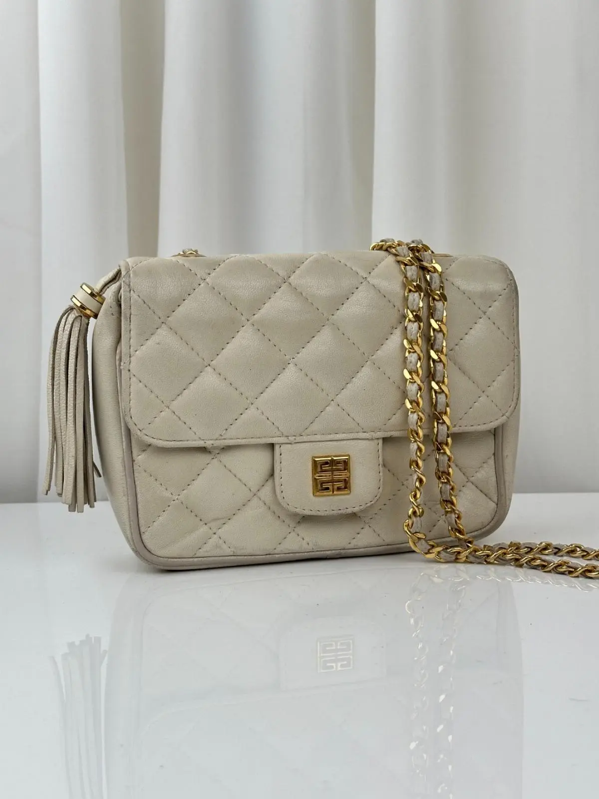 Pre-owned GIVENCHY As Shown Shoulder Bags Chain Shoulder Bag MRC275
