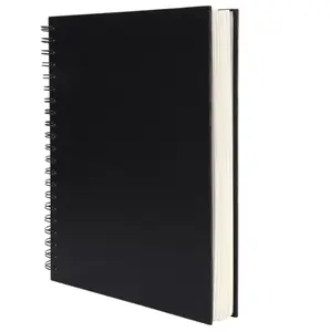 8.5x11inches Hardbound Sketch Book, Spiral Bound Sketch Pad, 80-Sheets 90gsm Inner Paper, Acid Free Drawing Art Paper, Prefect Works with Kids and Adults