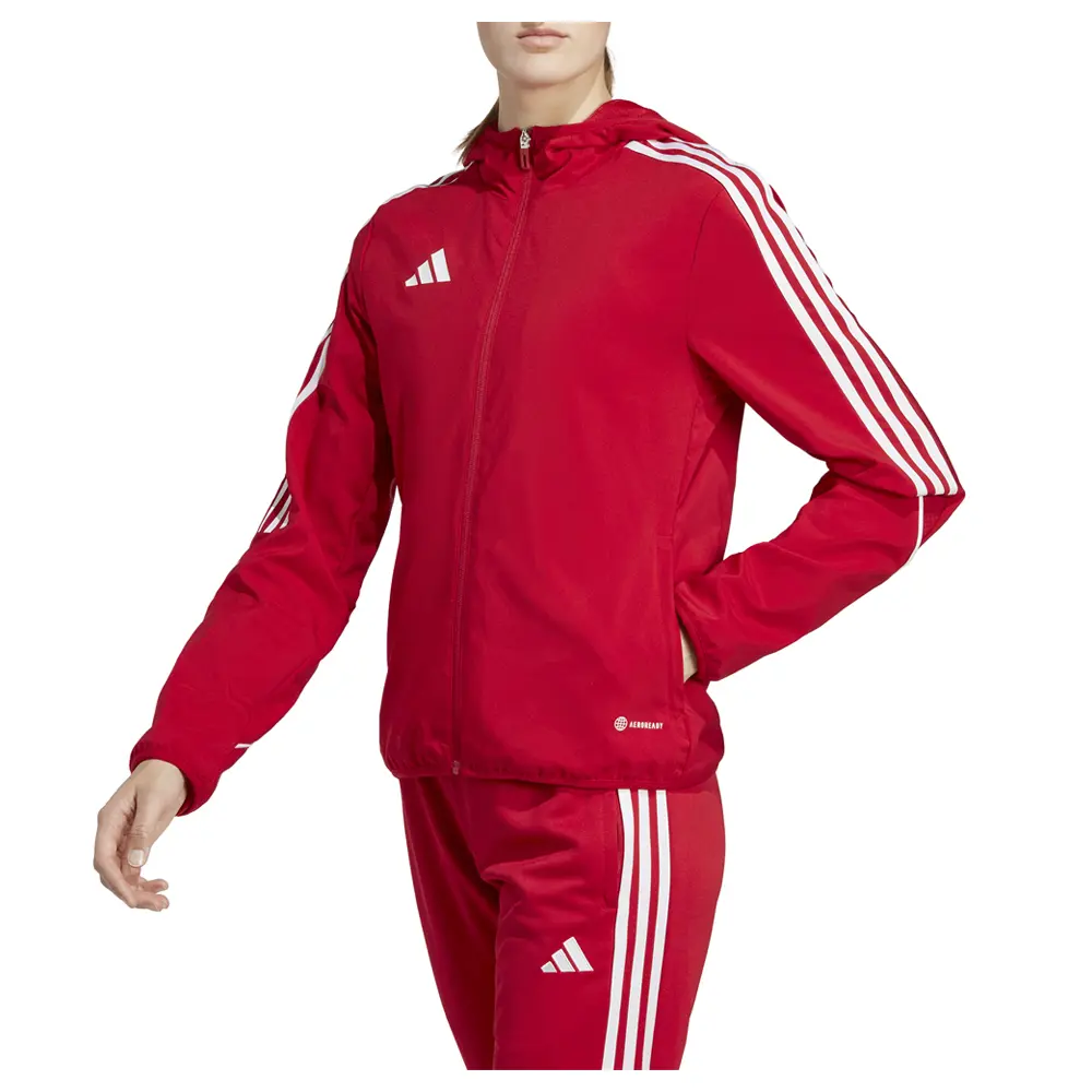 adidas Womens Tiro 23 League Windbreaker Soccer Cleats - Red adidas Womens Tiro 23 League Windbreaker Soccer Cleats - Red