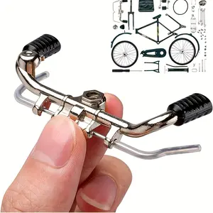 52-Piece Brain-Training/Hands-On/Retro Bicycle Model Set - Miniature Aluminum Alloy Set, Perfect for Collectors and Hobbyists, a Meaningful Gift and Home/Office Decor-Greenish