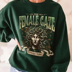 The Female Gaze Medusa Sweatshirt, Petrify The Patriarchy Shirt, Anti-patriarchy Medusa Tee, Feminist Activism Hoodie, Women's Rights Gift
