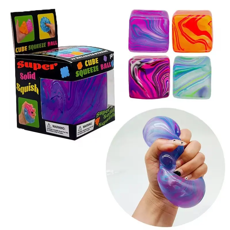 Squishy Ice Cube Stress Relief Toy