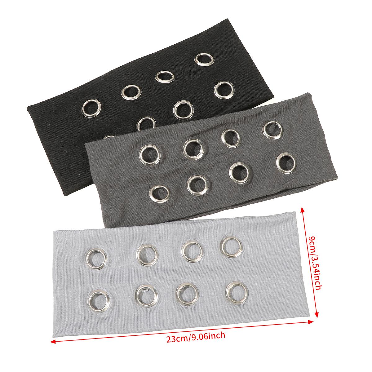 AWAYTR 3 Pack Fashion Hollow Out Metal Eyelets Headband for Women Grommet Wide Hairbands Elastic Head Bands Harajuku Y2k Girls Punk Grunge Stretchy Hairbands Headwear Hair Accessories TikTokShopBlackFriday AWAYTR 3 Pack Fashion Hollow Out Metal Eyelets Headband for Women Grommet Wide Hairbands Elastic Head Bands Harajuku Y2k Girls Punk Grunge Stretchy Hairbands Headwear Hair Accessories TikTokShopBlackFriday