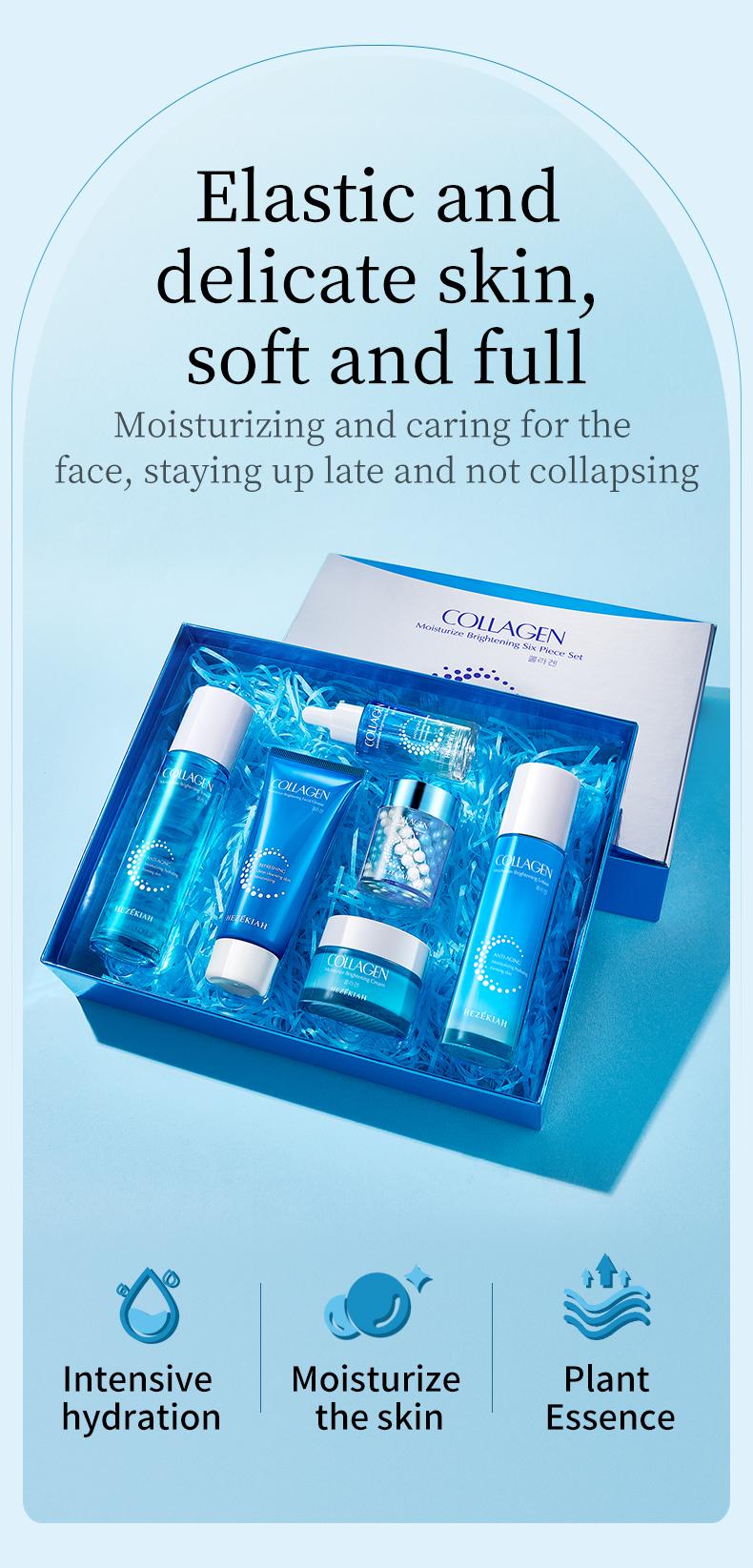 Collagen Moisturize Anti-Aging Six Piece Set,Anti-Aging Moisturizing Hydrating,Skin Care kits,Firming Skin Collagen Moisturize Anti-Aging Six Piece Set,Anti-Aging Moisturizing Hydrating,Skin Care kits,Firming Skin