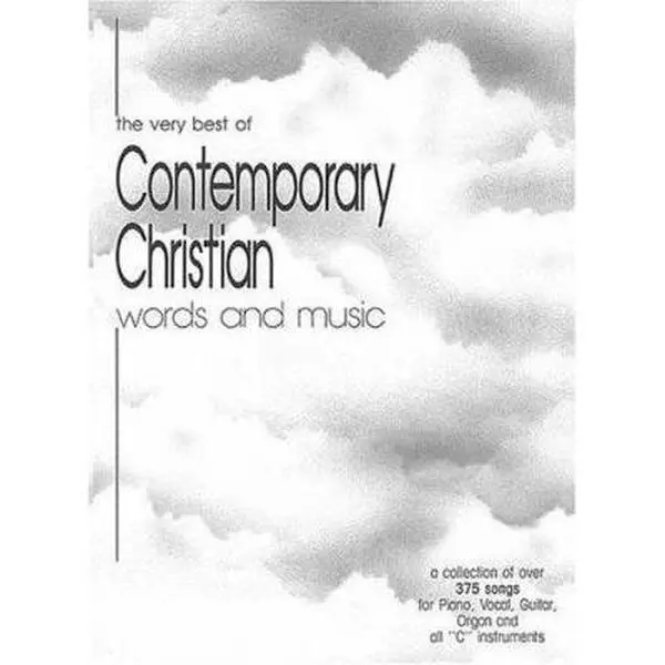 Used Contemporary Christian Words and Music Best-of Book (Paperback) by Hal Leonard Publishing Corporation