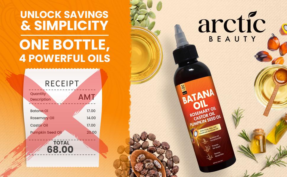 Arctic Beauty Batana Oil (Liquid & Cream Set) - All-in-One Scalp Health & Hair Health Support - 100% Pure and Unrefined Honduran Oil - Organic & Vegan Haircare- (5 oz.) Arctic Beauty Batana Oil (Liquid & Cream Set) - All-in-One Scalp Health & Hair Health Support - 100% Pure and Unrefined Honduran Oil - Organic & Vegan Haircare- (5 oz.)