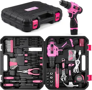 12V Cordless Drill Set – 152-Piece Home Tool Kit With Storage Case, DIY Power Tools For Fence Work, Home Décor, Furniture Assembly & Everyday Repairs