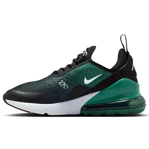 Nike Air Max 270 Black Evergreen Aura Deep Night (GS) 943345-042 New