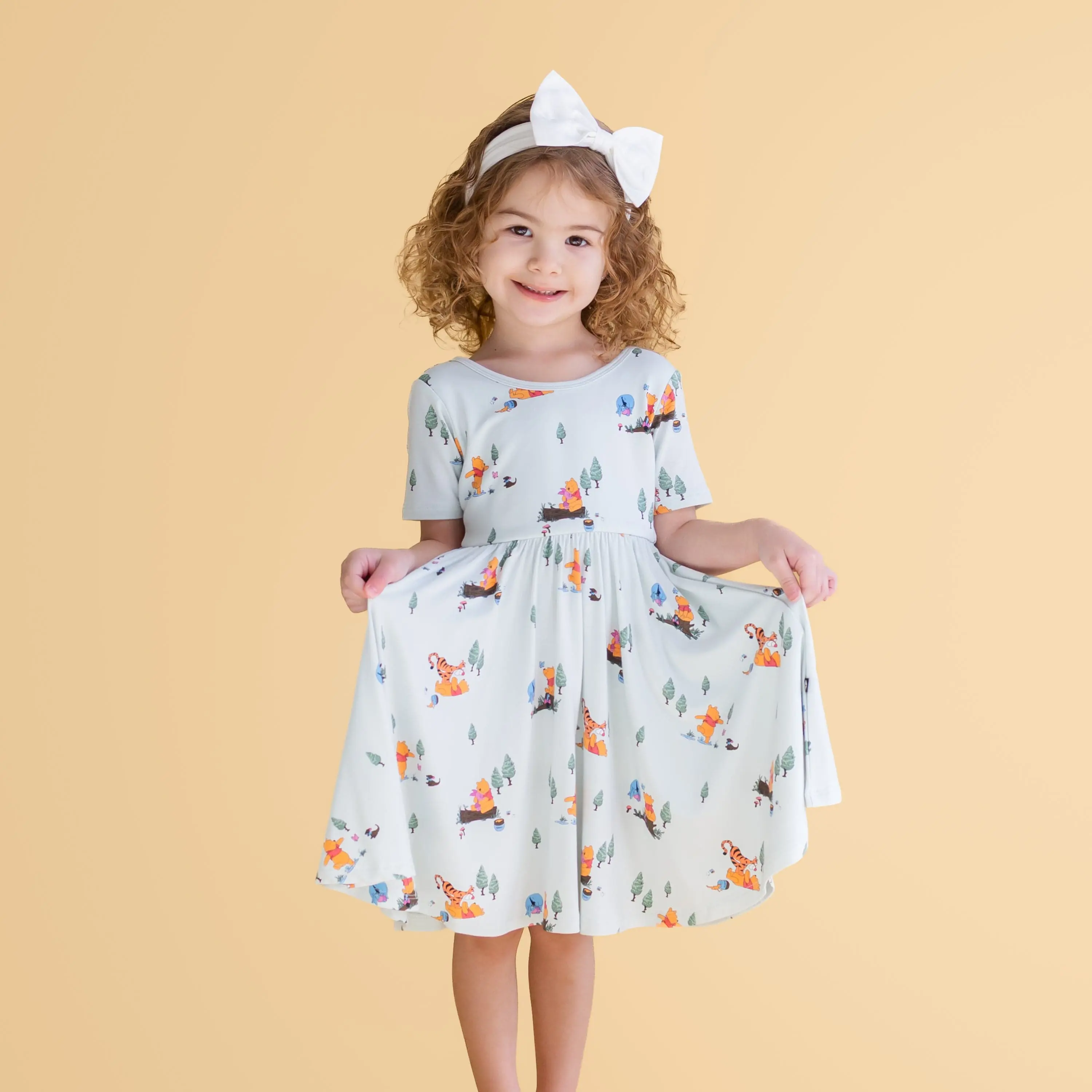 Twirl Dress in Winnie the Pooh Hundred Acre Wood