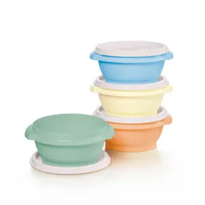 Tupperware Servalier Classic 1-1/4 &/or 2-1/2 Cup Bowls Sets with Seals Stackable Space-Saving Design Dishwasher Safe for Kitchen Storage