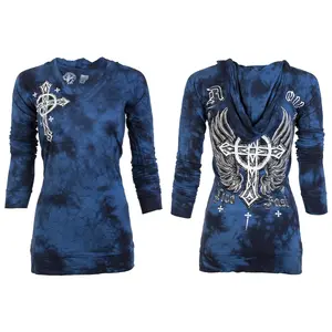 Affliction Women's Hoodie Jacket Virtue
