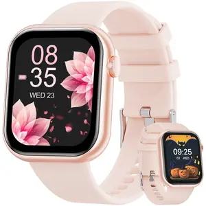 Smartwatch for Men and Women (Answer/Make Calls), 1.85-inch HD Smartwatch (Unisex), 2025 Fitness Activity Tracker (Includes Sleep Monitoring/Pedometer/110+ Sports Modes), IP67 Waterproof Fitness Watch (Compatible with Android and iOS), Wearable Device