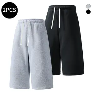 2-pack sports shorts, breathable running exercise, workouts, and everyday casual Seven quarter pants