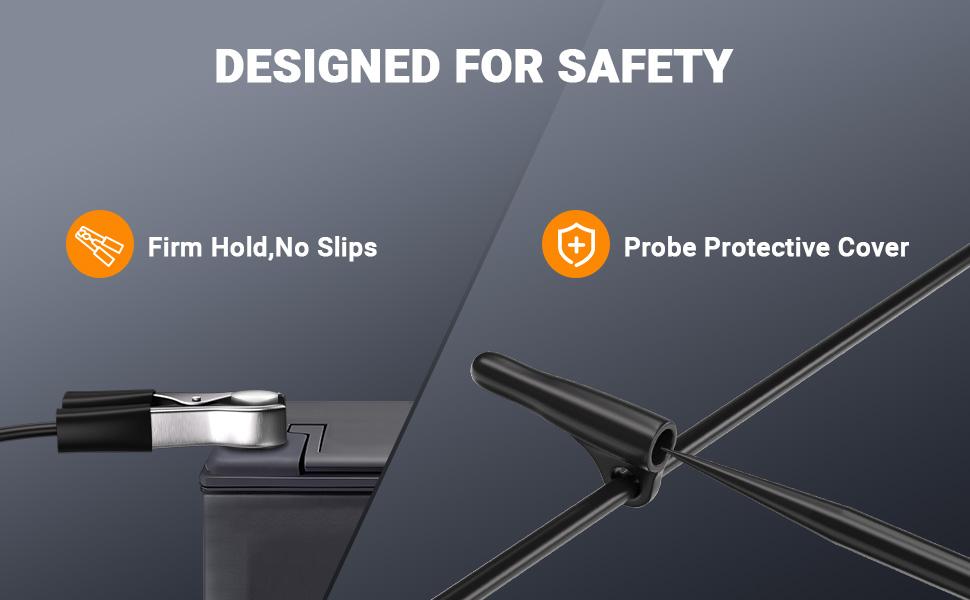 Enhanced Automotive Test Light, 3V-48V Digital Fuse Tester with Automatic Bidirectional Tester, Portable Design, and Precise Measurement for , RV, and