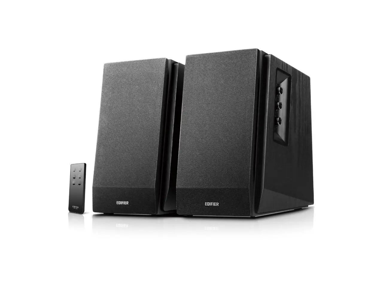 Edifier R1700BT Bluetooth Bookshelf Speakers - Active Near-field Studio Monitors - Powered Speakers 2.0 Setup Black Enclosure - 66w RMS