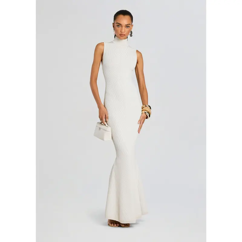 triple loop knit dress Loopy Dress