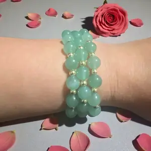 Handmade Aventurine Stretch Bracelet