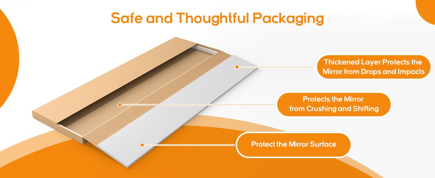 [Summer Deal] Full Length Mirror Body Mirror Floor Standing Mirror Hanging or Leaning Against Wall, Aluminum Alloy Thin Frame Decor