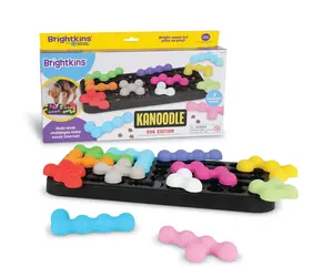 Brightkins Kanoodle Dog Edition - Large Interactive Treat Puzzle for Dogs, Two Sizes, Comfortable Carrying, Slow Feeder, BPA-Free, Easy to Clean
