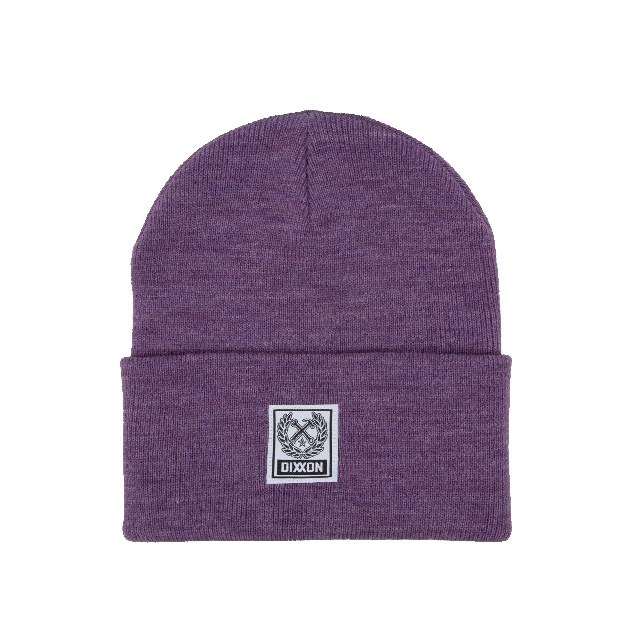 Ribbed Beanie - Purple