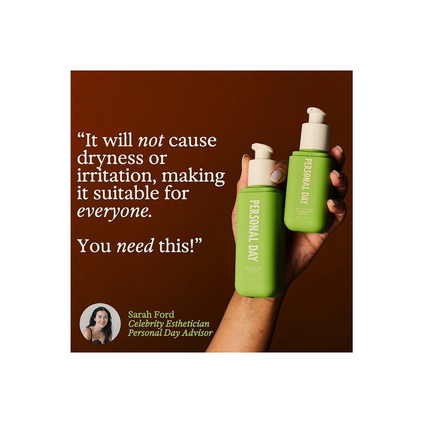 Personal Day Trust Me On This Hypochlorous Acid Spray Personal Day Trust Me On This Hypochlorous Acid Spray