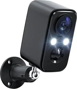 Security Cameras Wireless Outdoor Battery: 2K WiFi Camera Indoor for Home Security System - House Cameras with Motion Sensor - Support SD Card/Cloud Storage