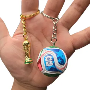world cup key chain set
