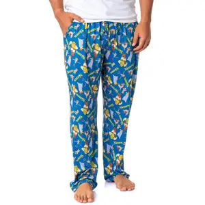 DreamWorks Shrek Mens' Characters Donkey Fiona Gingerbread Man Pinocchio Sleep Pajama Pants