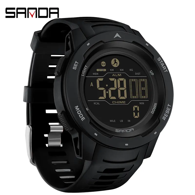 Modern Minimal Sports Watch | Waterproof Digital Display | Unisex Daily Wear