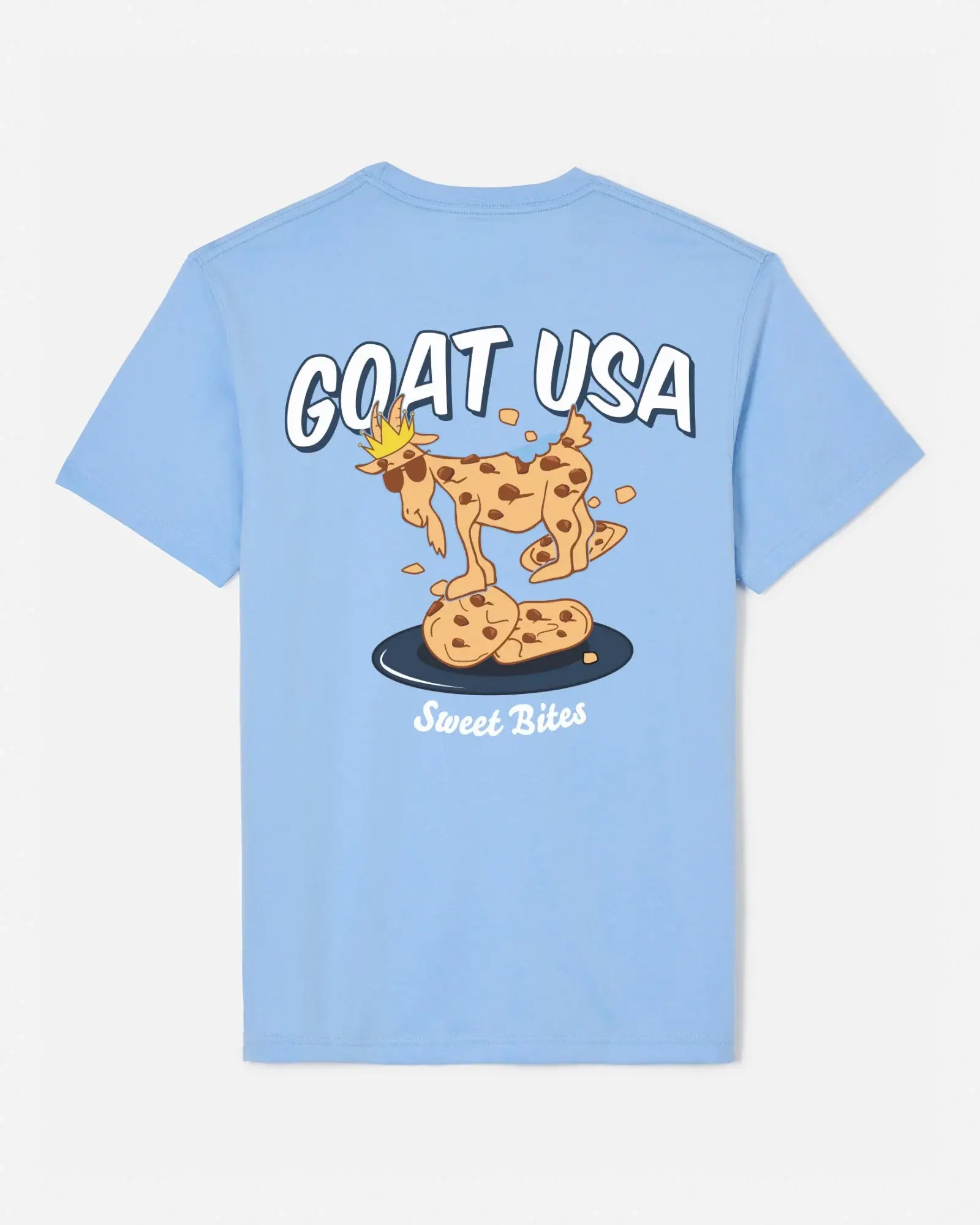 Goat USA Sweet Bites Cookie T-Shirt – Youth & Adult Sizes, Funny & Goat Design