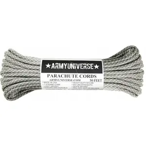 Army Universe 550lbs Paracord - Made in USA, Military Grade Type III Nylon, 7 Strand Utility Cord Rope for Commercial & Outdoor Use