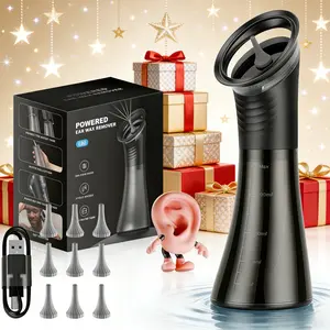 Professional Electric Earwax Cleaner - Water-Powered Ear Wax Removal System with Temperature Sensor & Flushing Function, Painless Safe Ear Cleaning Device for s &, Home Ear Care Kit Suitable for Earwax Buildup Removal