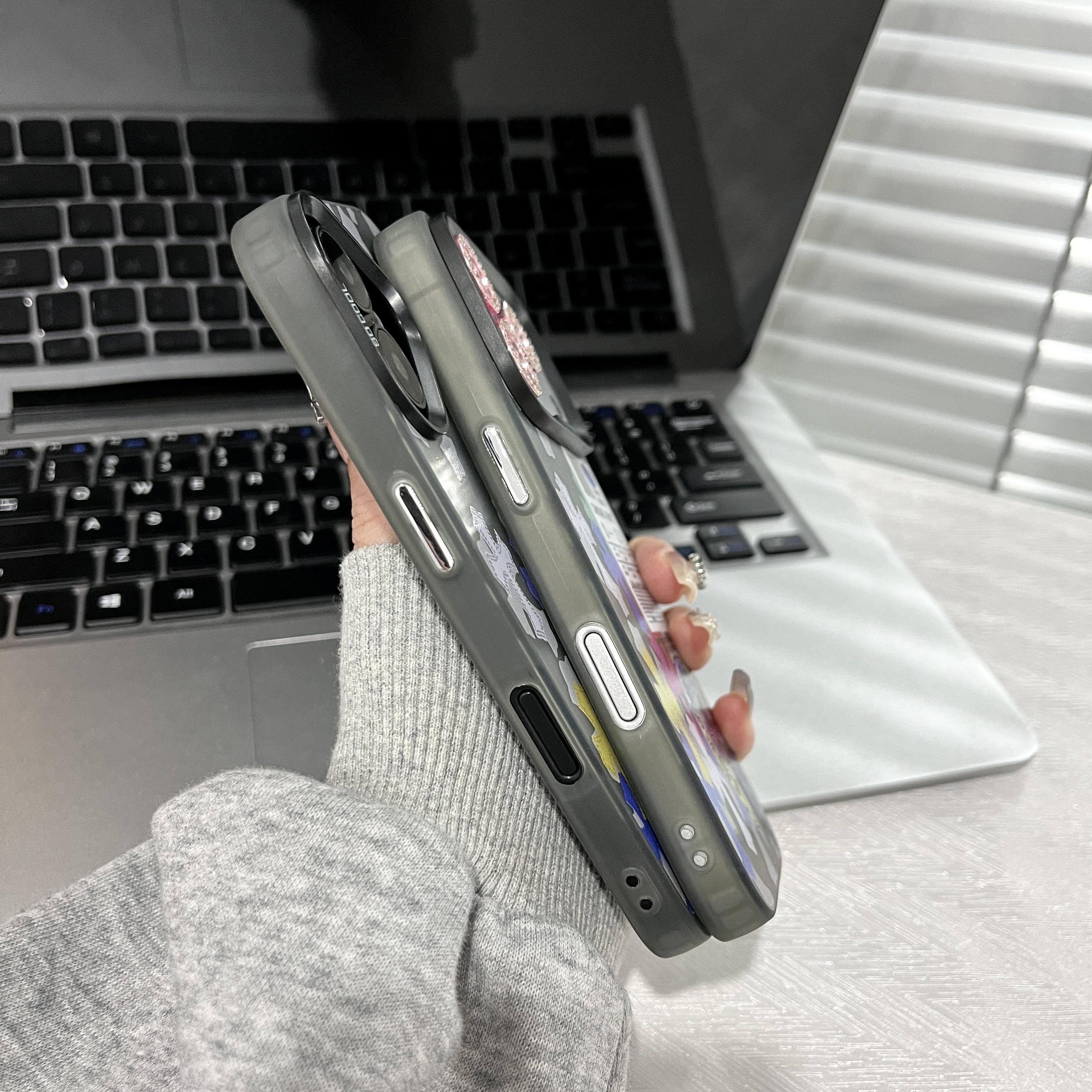 Suitable for iPhone 17, 16, 15, 14, 13, 12, 11 high-endcross shaped phone case, iPhone 16, 15 Plus shockproofcross shaped phone case for boys andgirls.lphone17promaxcase /16 promaxcase /15promaxcase.