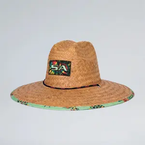 Soul of Adventure Rasta Pineapple Palm Straw Hat for Sun Protection and Outdoor Wear