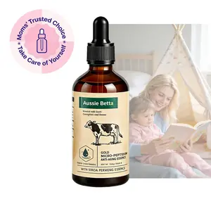 Aussie Betta Golden Micro Peptide Tallow Serum – Gentle, Minimal Ingredients Skincare for Full-Time Moms and Homemakers, Safe for Baby Contact, Nourishing, Repairing, and Delivering a Healthy, Youthful Glow