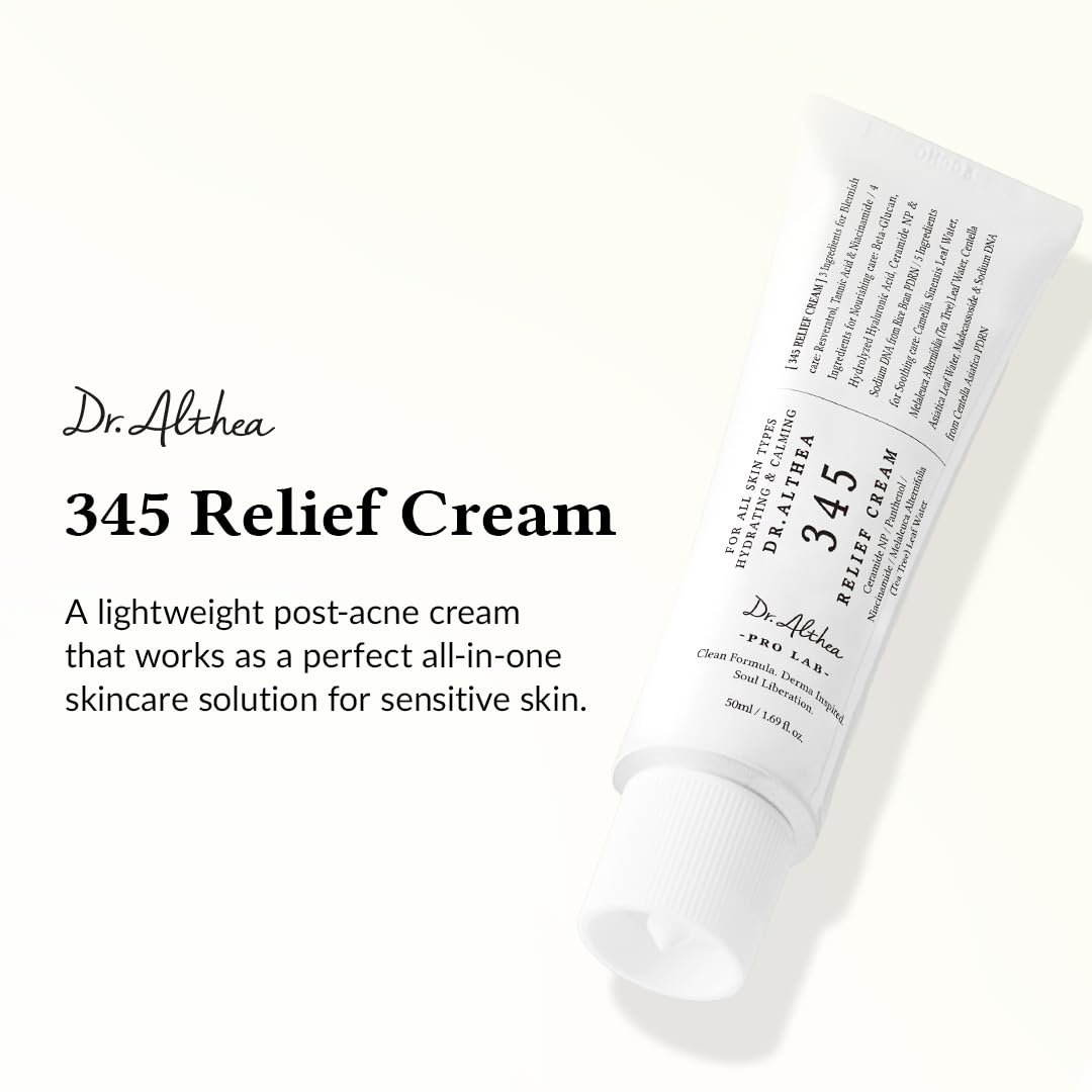 Dr.Althea 345+147 Barrier Cream | Daily Skin Barrier Care l Deep Hydrating with Hyaluronic Acid & Ceramides | Korean Vegan Skincare for All Skin Types Dr.Althea 345+147 Barrier Cream | Daily Skin Barrier Care l Deep Hydrating with Hyaluronic Acid & Ceramides | Korean Vegan Skincare for All Skin Types