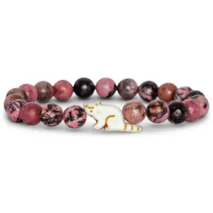 Fahlo Red Panda Tracking Adjustable Bangle, Fashion Accessory for Tracking a Real Red Panda