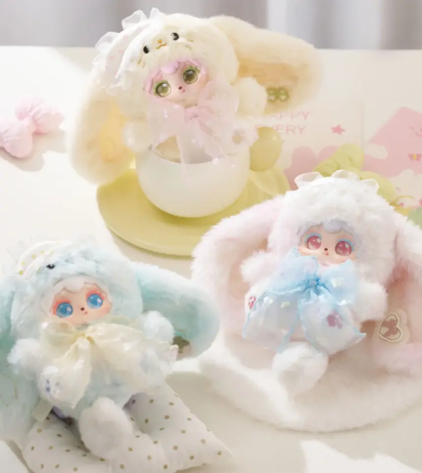Lucky Deer Nai X Poka Collection Series Plush Blind Box Lucky Deer Nai X Poka Collection Series Plush Blind Box