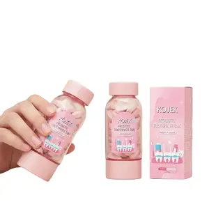 Solid Toothpaste contains pearl powder, cleanses the mouth, whitens teeth, and provides long-lasting fresh breath. Convenient for travel and everyday use. Fluoride-free and environmentally friendly.