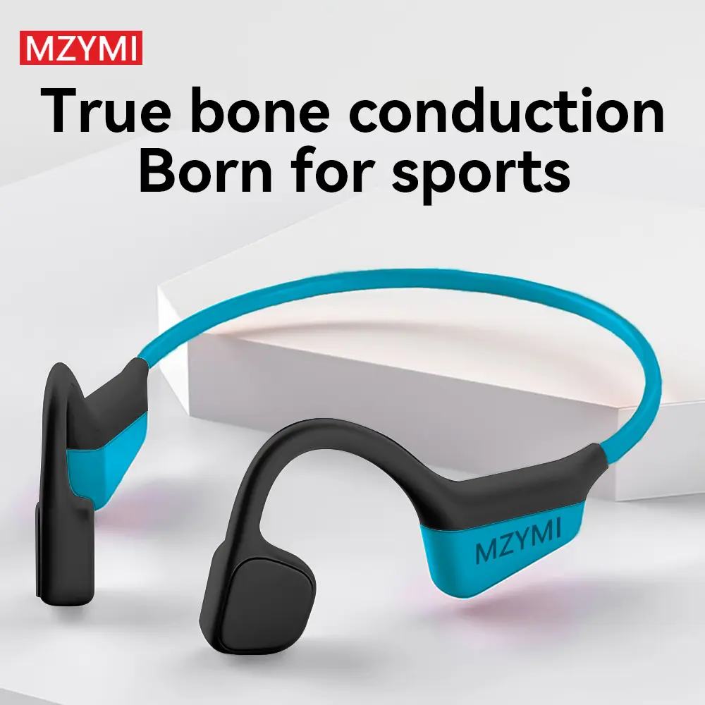 Bone Conduction Headphones Ultra-long standby time OpenEar Headphones  Waterproof and sweatproof Wireless Earbuds Sport Headphones with Mic Headset for Running,Cycling,Exerclse,Mountain climbing,Fishing,back to school,back to school haul