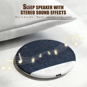 Sleep Aid Wireless Pillow Speaker, Headphone-Free Design with 3 White Noise Modes & Song Switch, Ultra-Thin Bedside Speaker, Compatible with Phones & Tablets for Bedtime Shows, Music & Audiobooks