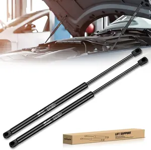 Nilight Hood Gas Struts Lift Supports 6489 for Hyundai Sonata 2011-2014 Spring Shocks 15 Inch, 2PCS Set Rod fathersdaygift