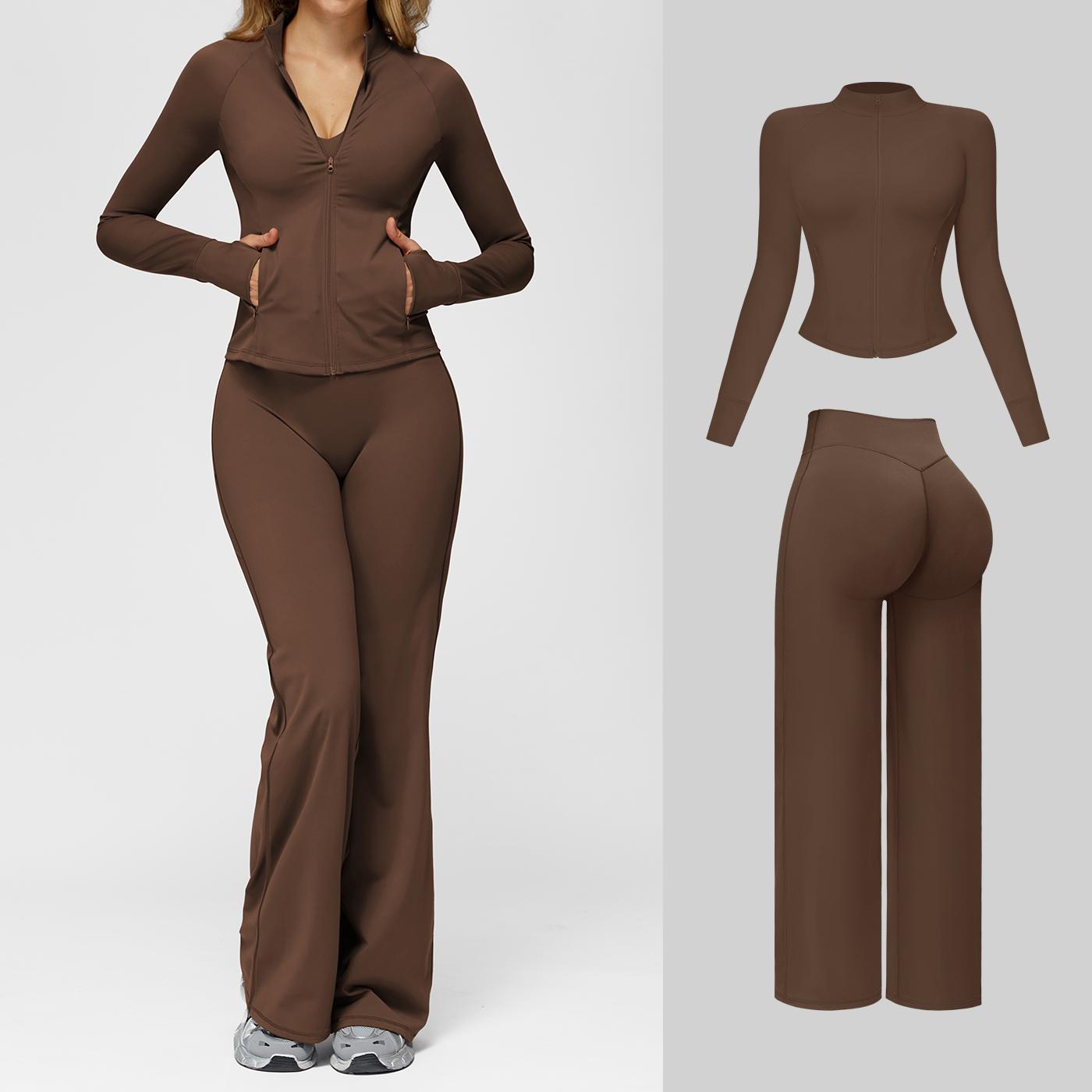 MFVIM Women's Sports Suit, Comfortable and Stylish Activewear Set for Workouts, Perfect for Yoga and Gym Sessions SpringStatements