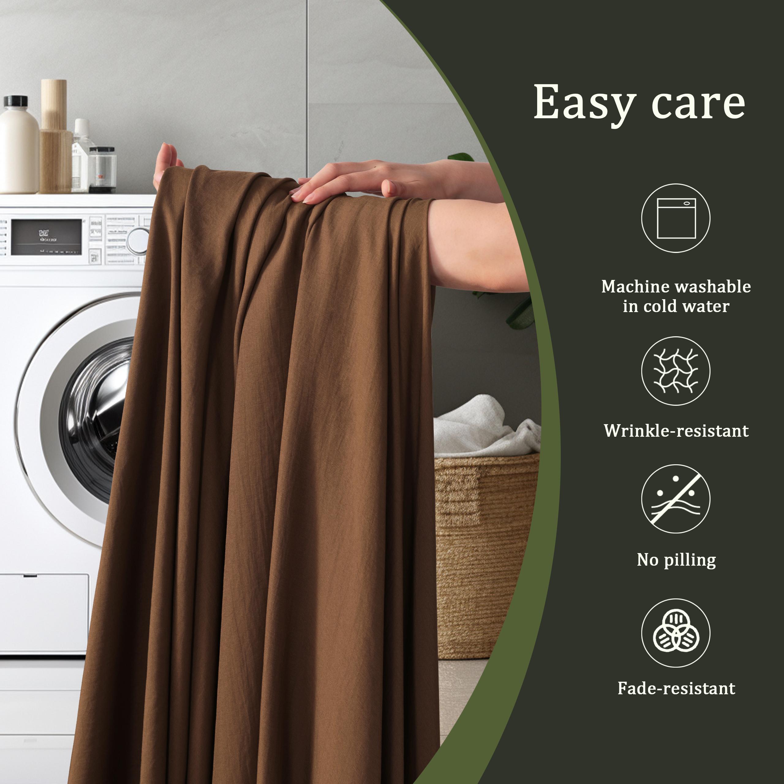 NTBAY 3/4 Pcs Bed Sheets Set - 55% Polyester & 45% Bamboo-Derived Rayon Blend - Cooling, Lightweight & Wrinkle Resistant (15" Deep Pocket) NTBAY 3/4 Pcs Bed Sheets Set - 55% Polyester & 45% Bamboo-Derived Rayon Blend - Cooling, Lightweight & Wrinkle Resistant (15" Deep Pocket)