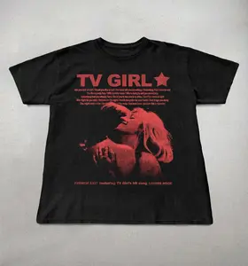 Tv Girl tshirt, French Exit Album Tee, Cute indie band tee, Gifts for her, Lovers rock shirt, Tv Girl Band tee, Music Band Graphic Shirt