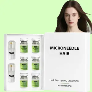 Nourishing Hair Roller Serum with Ginger RootOil, Peppermint Leaf Oil, Sophorolene, Vitamin E,Daily Scalp Care, 5ML X 6 Bottles, Hair GrowthSerum  Hair care product forwomen